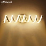 Applique Murale Led Spirale Design Contemporain Chambre