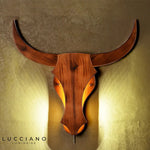 Applique Murale Led Vache Design Rustique Chic. Chambre