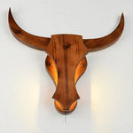 Applique Murale Led Vache Design Rustique Chic. Chambre