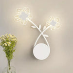 Applique Murale Led Végétale Décorative Design Chambre