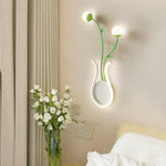 Applique Murale Led Végétale Décorative Design Chambre