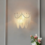 Applique Murale Led Verre Naturel Élégant Chambre