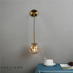 Applique Murale Led Vintage Design Élégant Verre Chambre