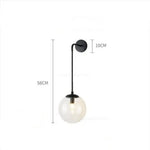 Applique Murale Led Vintage Design Élégant Verre Chambre