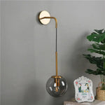 Applique Murale Led Vintage Design Élégant Verre Chambre