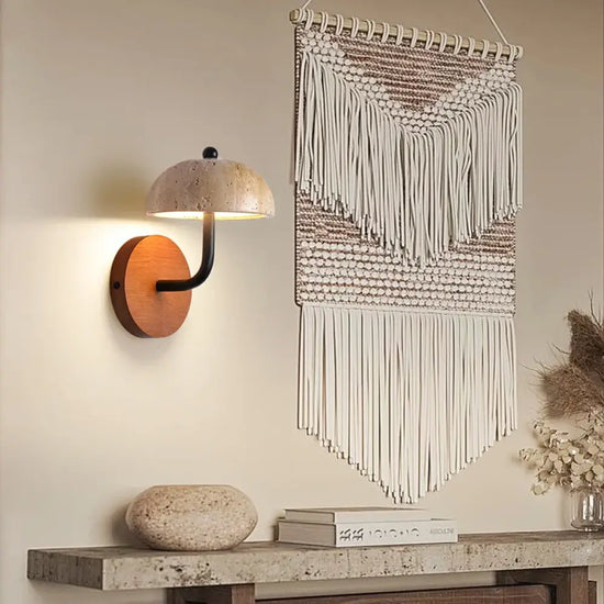 Applique Murale Led Vintage Rétro Design Organique. Chambre