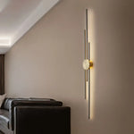 Applique Murale Longue Led Design Contemporain Élégant Chambre