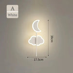 Applique Murale Lumineuse Design Pour Petits. A Blanc / 3 Températures De Couleur Chambre