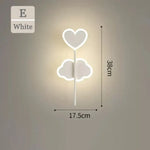 Applique Murale Lumineuse Design Pour Petits. E Blanc / 3 Températures De Couleur Chambre