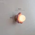 Applique Murale Lumineuse Originale Pour Jeunes Rose Chambre