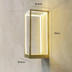 Applique Murale Lumineux Design Minimaliste Élégant Doré Applique Chambre