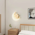 Applique Murale Lune Étoile Design Moderne Enfant Chambre