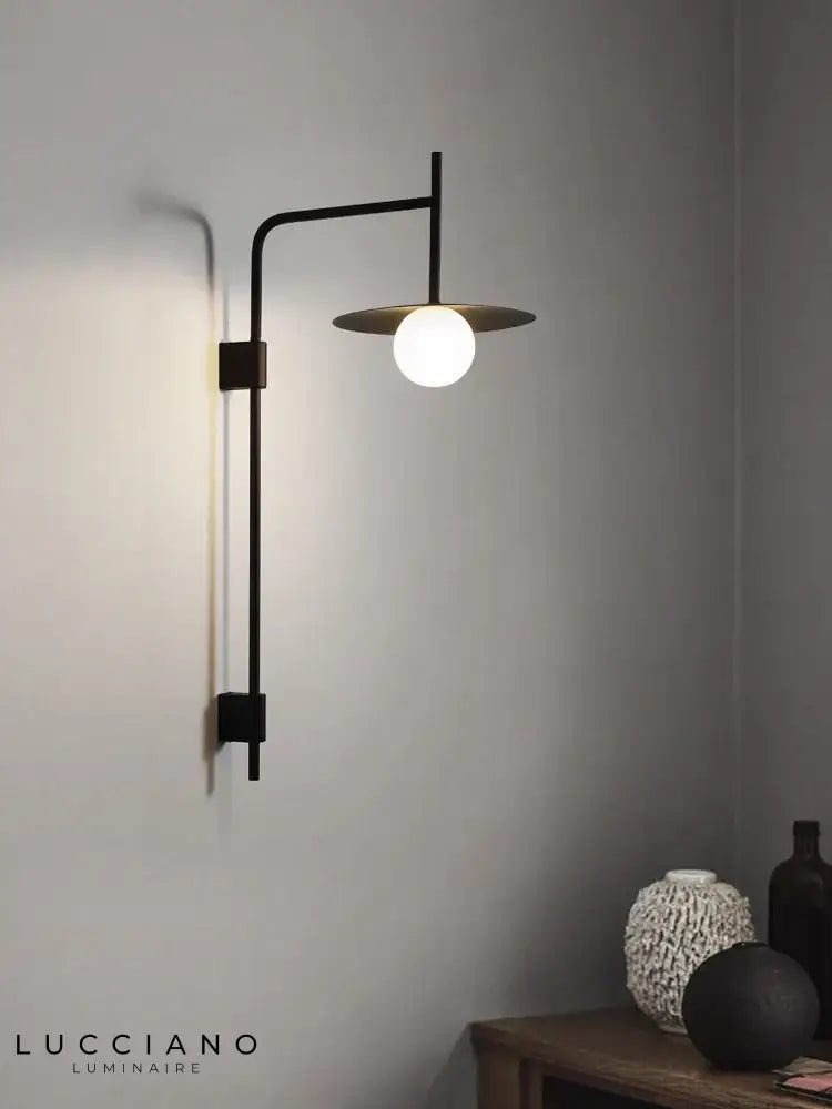 Applique Murale Minimaliste Design Contemporain Élégant Chambre