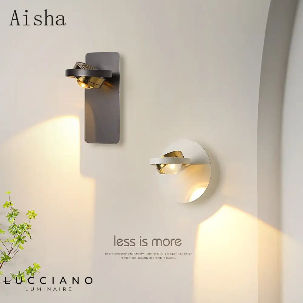 Applique Murale Minimaliste Design Lumière Contemporaine Chambre
