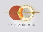 Applique Murale Minimaliste Design Scandinave Élégante. Corange Chambre