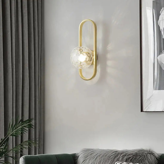 Applique Murale Minimaliste Élégante Design Contemporain. Chambre