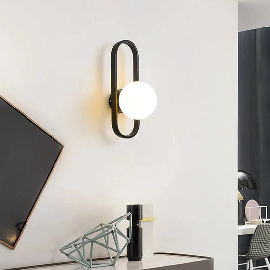 Applique Murale Minimaliste Élégante Design Contemporain. Chambre
