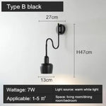 Applique Murale Mobile: Support Ergonomique Lecture Étude Type B Noir / Chine 6-10 W Chambre