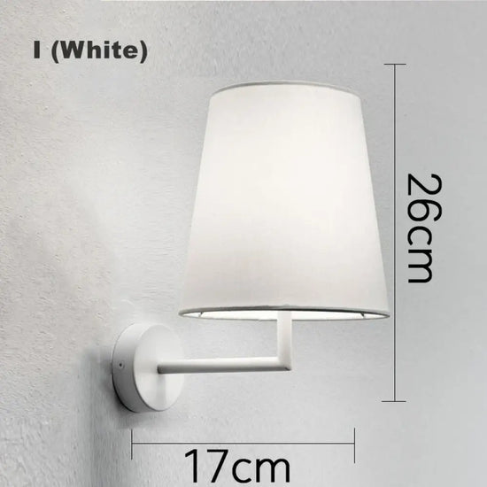 Applique Murale Moderne Déco Élégante Minimaliste Type I Blanc Chambre