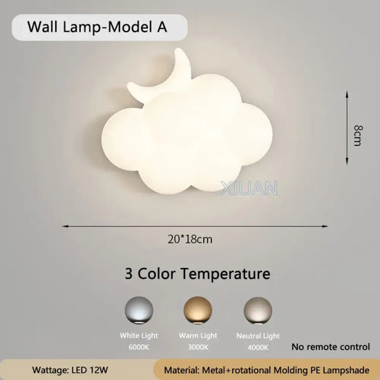 Applique Murale Moderne Décorative Minimaliste Blanche Intérieur A / 3 Température De Couleur