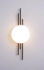 Applique Murale Moderne Design Élégant Minimaliste. Noir / 3 Couleurs Chambre