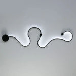 Applique Murale Moderne Élégante Luminosité Épurée. Couleur Noire Type A / Lumière Froide Chambre