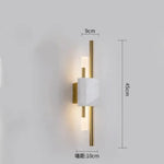 Applique Murale Moderne Et Design Luxueux Petit Blanc / Lumière Chaude Chambre