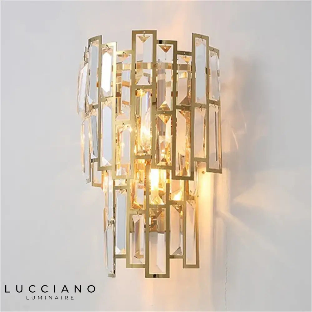 Applique Murale Moderne Illuminant Espace Chic. L / Or Chambre