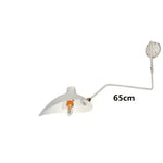Applique Murale Moderne Led Réglable 1Bras 65Cm Blanc Chambre