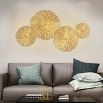 Applique Murale Moderne Luminaire Design Élégant Lotus Chambre