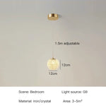 Applique Murale Moderne Luminescence Design Luxueuse. D - 1 Lumière / Sans Ampoule Chambre