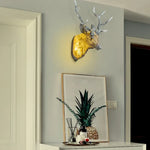 Applique Murale Moderne Rustique Cerf Led Applique Chambre