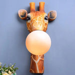 Applique Murale Modernes Luminaire Design Épuré Élégant Girafe Chambre