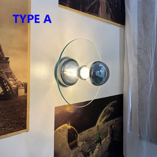 Applique Murale Morden Luminaire Vintage Élégant Type A / Blanc Froid (5 500-7 000 K). Applique