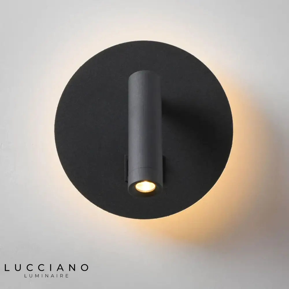 Applique Murale Noir Luminaire Élégant Moderne Design Chambre