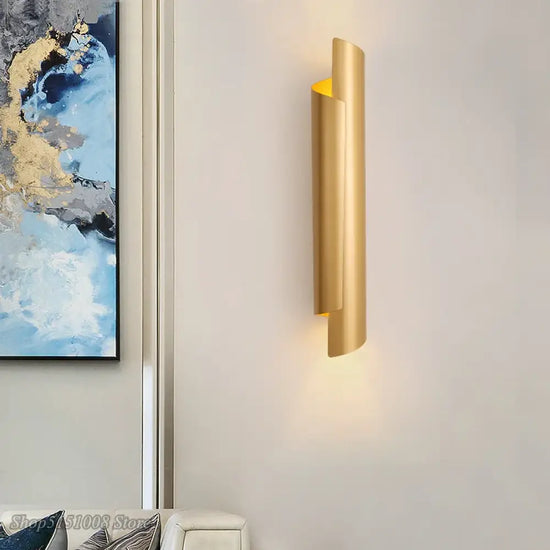 Applique Murale Nordique Au Design Minimaliste Élégant. Chambre