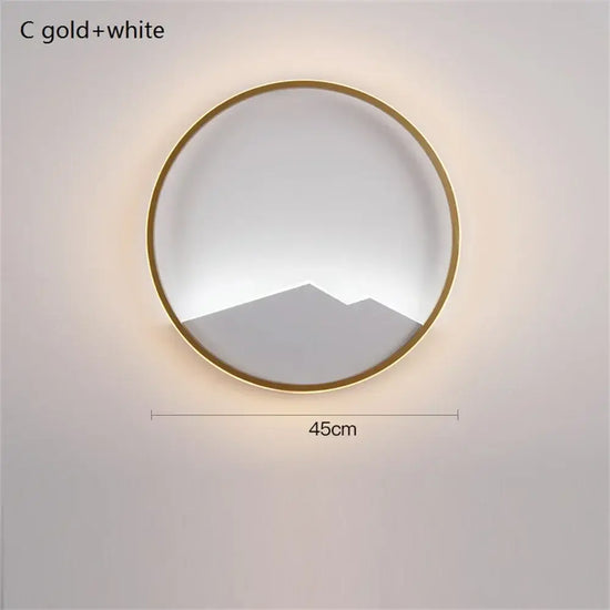 Applique Murale Nordique Chic Élégante Design Minimaliste C Blanc Chambre