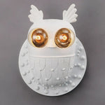 Applique Murale Nordique Design Élégant Hibou Grand Chambre