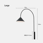 Applique Murale Nordique Design Élégant Lumineux. A Grand / Câblage Sans Câble Chambre