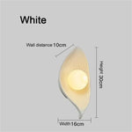 Applique Murale Nordique Design Élégant Minimaliste C / Lumière Blanche 6500K Chambre