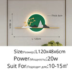 Applique Murale Nordique Design Épuré Chic Vert D Avec Fiche / 3 Couleurs Sans Télécommande