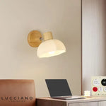 Applique Murale Nordique Design Minimaliste Bois. Chambre