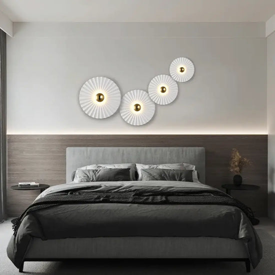 Applique Murale Nordique Design Minimaliste Élégante Chambre
