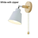 Applique Murale Nordique Design Vintage Minimaliste Blanc-Avec Interrupteur / 6-10W Nous Chambre
