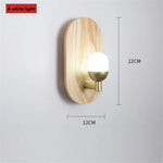 Applique Murale Nordique Élégance Bois Design. Ae Lumière Blanche Chambre