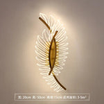 Applique Murale Nordique Élégance Oiseau Minimaliste. C / Lumière 3 Couleurs Chambre