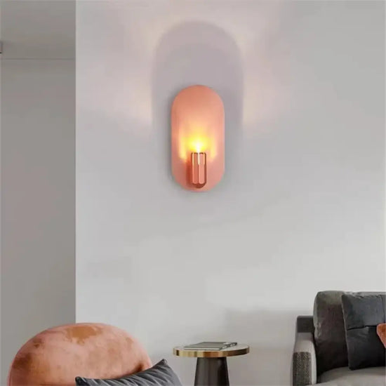 Applique Murale Nordique Élégante Design Contemporain Minimaliste. Chambre