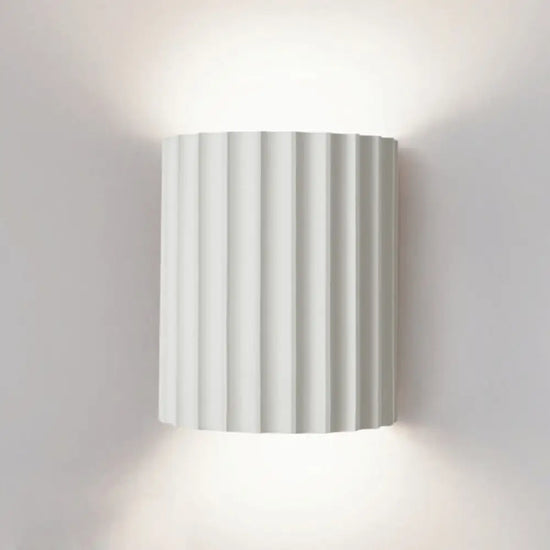Applique Murale Nordique Élégante Design Minimaliste Blanc Chambre