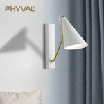 Applique Murale Nordique Élégante Design Minimaliste Chambre