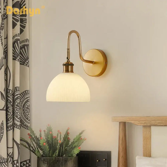 Applique Murale Nordique Élégante Design Minimaliste Chambre